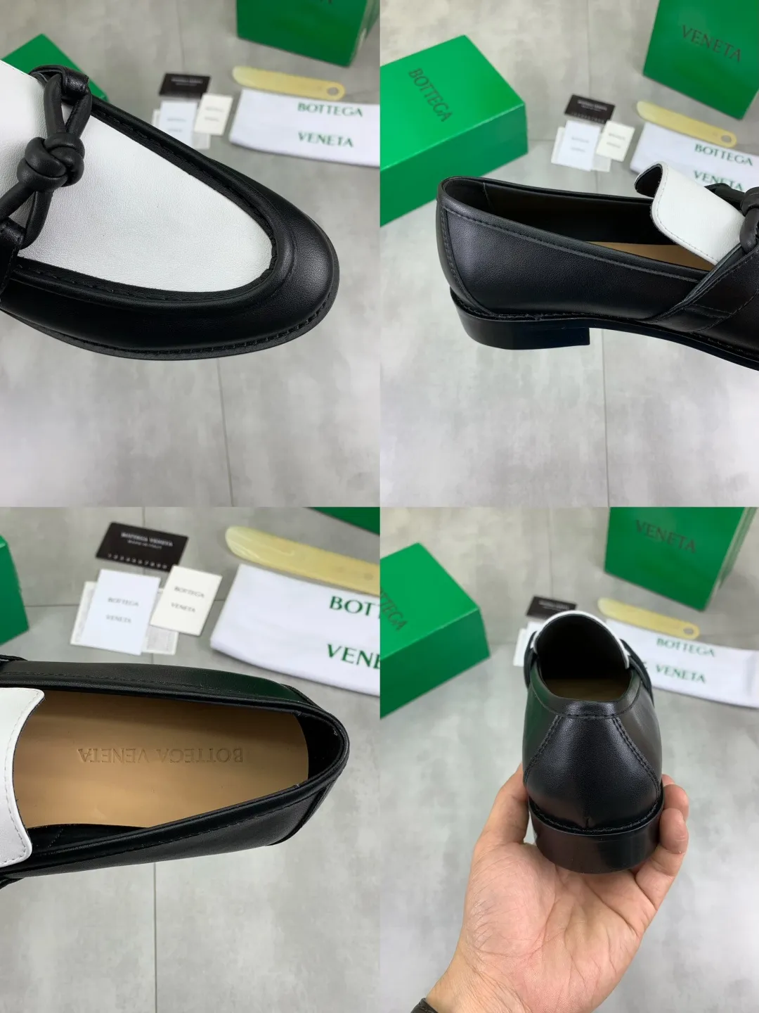 Men's shoes 💰P820 [New model] (genuine leather outsole) water-dyed cow lining 💰High-quality business couple leather shoes 💎💎💎 BOTTEGA VENETA official website synchronizes the latest top version of BV in the market, accept material comparison, shoe type comparison, process comparison, practical and textured, versatile and suitable for any occasion, the more you look at it, the more flavorful it becomes. Purely hand-knitted craftsmanship - Upper material, calfskin imported from Italy 🇮🇹 - High-quality water-dyed cowhide lining - Original private model customized leather outsole -Size: Female 35-39 (40 ordered) Male 39-44 (38 45 can be customized) Color: Multiple colors available